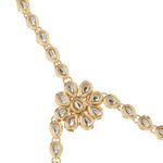 Buy Bamboo Tree Jewels Kundan Bracelet Artificial Fashion Jewellery For Women Gold Color - Purplle