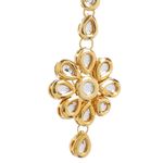 Buy Bamboo Tree Jewels Gold Kundan Maang Tika - Purplle