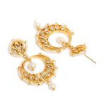 Buy Bamboo Tree Jewels Green Beaded Gold-Toned Kundan Necklcae & Earrings Jewellery Set - Purplle