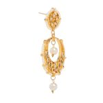 Buy Bamboo Tree Jewels Green Beaded Gold-Toned Kundan Necklcae & Earrings Jewellery Set - Purplle