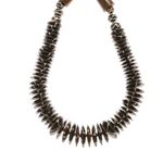 Buy Bamboo Tree Jewels Brown & White Color Raisin And Wood Necklace - Purplle