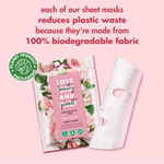 Buy Love Beauty And Planet Murumuru Butter & Rose Sheet Mask - Purplle