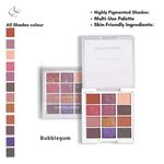 Buy Cuffs n Lashes x Shystyles | The Shystyles Palette | 12 Color Mini Palette - Bubblegum - 12 gm - Purplle