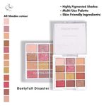 Buy Cuffs n Lashes x Shystyles | The Shystyles Palette | 12 Color Mini Palette - Beautiful Disaster - 12 gm - Purplle
