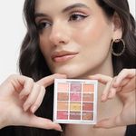 Buy Cuffs n Lashes x Shystyles | The Shystyles Palette | 12 Color Mini Palette - Beautiful Disaster - 12 gm - Purplle