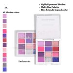 Buy Cuffs n Lashes x Shystyles | The Shystyles Palette | 12 Color Mini Palette - Seductress - 12 gm - Purplle