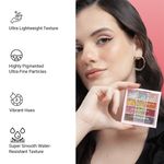 Buy Cuffs n Lashes x Shystyles | The Shystyles Palette | 12 Color Mini Palette - Glitter Heart 1 - 12 gm - Purplle