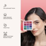 Buy Cuffs n Lashes x Shystyles | The Shystyles Palette | 12 Color Mini Palette - Glitter Heart 2 - 12 gm - Purplle