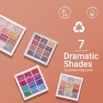 Buy Cuffs n Lashes x Shystyles | The Shystyles Palette | 12 Color Mini Palette - Glitter Heart 2 - 12 gm - Purplle