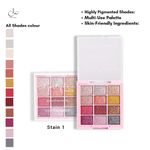 Buy Cuffs n Lashes x Shystyles | The Shystyles Palette | 12 Color Mini Palette - Satin 1 - 12 gm - Purplle