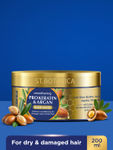 Buy St.Botanica Pro Keratin & Argan Oil Hair Mask, Intensive Conditioning For Dry, Damaged, Color Treated Hair, Natural, 200 ml - Purplle