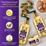 Buy StBotanica Pro Keratin And Argan Oil Shampoo 300ml + Conditioner 300ml + Hair Mask 200ml - Purplle