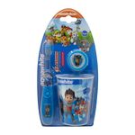 Buy Aquawhite Paw Patrol Flashhh Toothbrush Set - Blue (3pcs) - Purplle