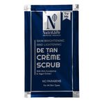 Buy NutriGlow Advanced Organics De Tan Creme Scrub For Skin Lightening, 10 ml - Purplle