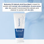 Buy Be Bodywise 2% Salicylic Acid Face Wash for Women | Deep Cleanses your Skin and Prevents Acne | 100 ml - Purplle