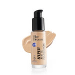Buy Blue Heaven Hyper Matte Foundation-A 301 Honey Medium + Golden Yellow, 30 ml - Purplle