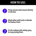 Buy Blue Heaven Hyper Matte Foundation-A 301 Honey Medium + Golden Yellow, 30 ml - Purplle