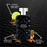 Buy Titanic Daily Casual Wear & Party Wear Eau De French Perfume - Unisex Perfume For Men & Women - 100 ml - Purplle