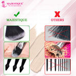 Buy Majestique Beautiful Makeup Brushes Set, Powder Brush, Blush Brush, Angled Contour Brush and Dome Shader Brush - 4Pcs - Purplle