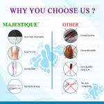 Buy Majestique Callus Remover Foot Scrubber, Foot Files Dead Skin Remover, Deluxe Pedicure Spa Treatment - 2Pcs/Multicolor - Purplle
