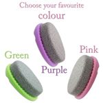 Buy Majestique Professional Pedicure and Manicure Set - Foot File, Pumice Stone and 4 in 1 Function Leg Scrubber - Color May Vary - Purplle