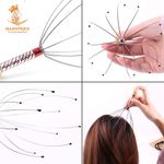 Buy Majestique Wooden Hair Brush and Head Massager - Refresh and Extend for All Hair Types - Color May Vary - Purplle