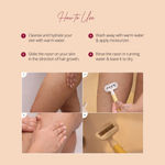Buy Carmesi Body Razor Swing - Yellow Daze (KI-S509LO) - 1 Pc - Purplle