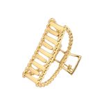 Buy Lilly & Sparkle Gold Toned Metal Claw Clip - Purplle