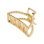 Buy Lilly & Sparkle Gold Toned Metal Claw Clip - Purplle