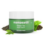 Buy Mamaearth Green Tea Night Cream With Green Tea & Collagen For Open Pores - 50 g - Purplle