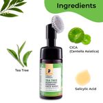 Buy Pilgrim Tea Tree Purifying Foaming Face Wash Salicylic Acid & CICA | Acne and Blemish - Prone Skin (120 ml) - Purplle