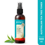 Buy Pilgrim Tea Tree Purifying Toner With Niacinamide & Hyaluronic Acid | Pore Cleansing, Pore Tightening (100 ml) - Purplle