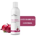 Buy Aravi Organic Red Onion Hair Shampoo For Hair Growth & Hair Fall Control - Enriched with Onion Ginger Oil, Argan Oil, Black Seed Oil & Vitamin E - For Women and Men- Paraben Free - 200 ml - Purplle