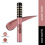 Buy Iba Maxx Matte Liquid Lipstick Shade - Nude Twist, 2.6 ml | Transfer proof | Vegan & Cruelty Free - Purplle