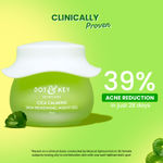 Buy Dot & Key CICA Calming Skin Renewing Night Gel | Night Cream with Niacinamide, Green Tea, Hyaluronic & Tea Tree Oil | For Acne, Dark Spot & Pigmentation, Oily, Acne Prone And Sensitive Skin | 60ml - Purplle