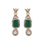 Buy Silvermerc Multi Color Jadau Kundan Jewellery set - Purplle