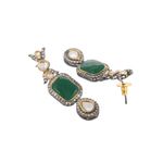 Buy Silvermerc Multi Color Jadau Kundan Jewellery set - Purplle