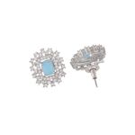 Buy Silvermerc American Diamond Beads layered Choker Jewellery Set - Purplle