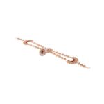 Buy Silvermerc Bridal Gold plated kundan pearl headband mathapatti borla - Purplle