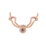 Buy Silvermerc Bridal Gold plated kundan pearl headband mathapatti borla - Purplle
