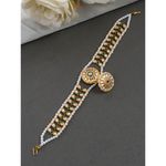Buy Silvermerc Pearl Headband Rajputi Mathapati with Borla - Purplle