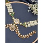 Buy Silvermerc Bridal Pearl Double mathapatti with borla - Purplle