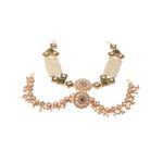 Buy Silvermerc Bridal Pearl Double mathapatti with borla - Purplle