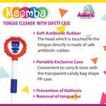 Buy Adore Moomba Kids Tongue Cleaner - Pack of 5 - Purplle