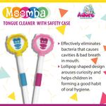 Buy Adore Moomba Kids Tongue Cleaner - Pack of 5 - Purplle