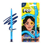 Buy SUGAR POP Longwear Matte Kajal - 02 Blue - Intense Blue Kohl Kajal | Long Lasting, Smudge Proof Pencil, Water Proof, Single Stroke Velvet Finish | Lasts Up To 16 Hours - Pack of 1 - Purplle