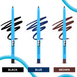 Buy SUGAR POP Longwear Matte Kajal - 02 Blue - Intense Blue Kohl Kajal | Long Lasting, Smudge Proof Pencil, Water Proof, Single Stroke Velvet Finish | Lasts Up To 16 Hours - Pack of 1 - Purplle