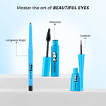 Buy SUGAR POP Longwear Matte Kajal - 02 Blue - Intense Blue Kohl Kajal | Long Lasting, Smudge Proof Pencil, Water Proof, Single Stroke Velvet Finish | Lasts Up To 16 Hours - Pack of 1 - Purplle