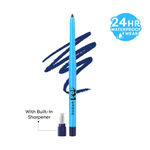 Buy SUGAR POP Longwear Matte Kajal - 02 Blue - Intense Blue Kohl Kajal | Long Lasting, Smudge Proof Pencil, Water Proof, Single Stroke Velvet Finish | Lasts Up To 16 Hours - Pack of 1 - Purplle