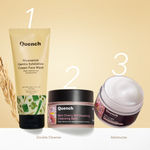 Buy Quench Botanics Mesmerice Gentle Exfoliation Cream Face Wash | Korean Skin care, 25 ml - Purplle